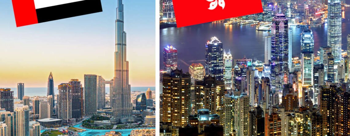 Both Dubai and Hong Kong offer eased taxes and a friendly business climate for anyone willing to relocate there.