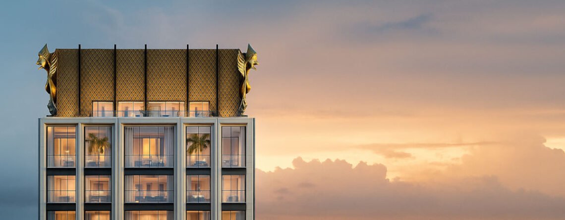 888 Brickell by Dolce & Gabbana, Miami’s first supertall skyscraper featuring a sleek facade and luxury branded residences.